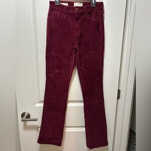 Universal Thread Maroon Corduroy Pants